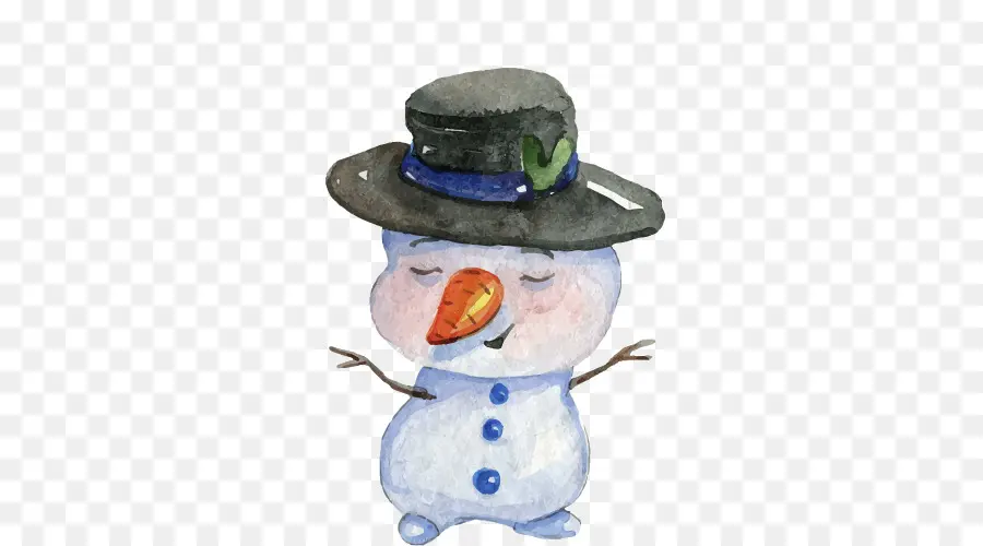 Bonhomme De Neige，Chapeau PNG