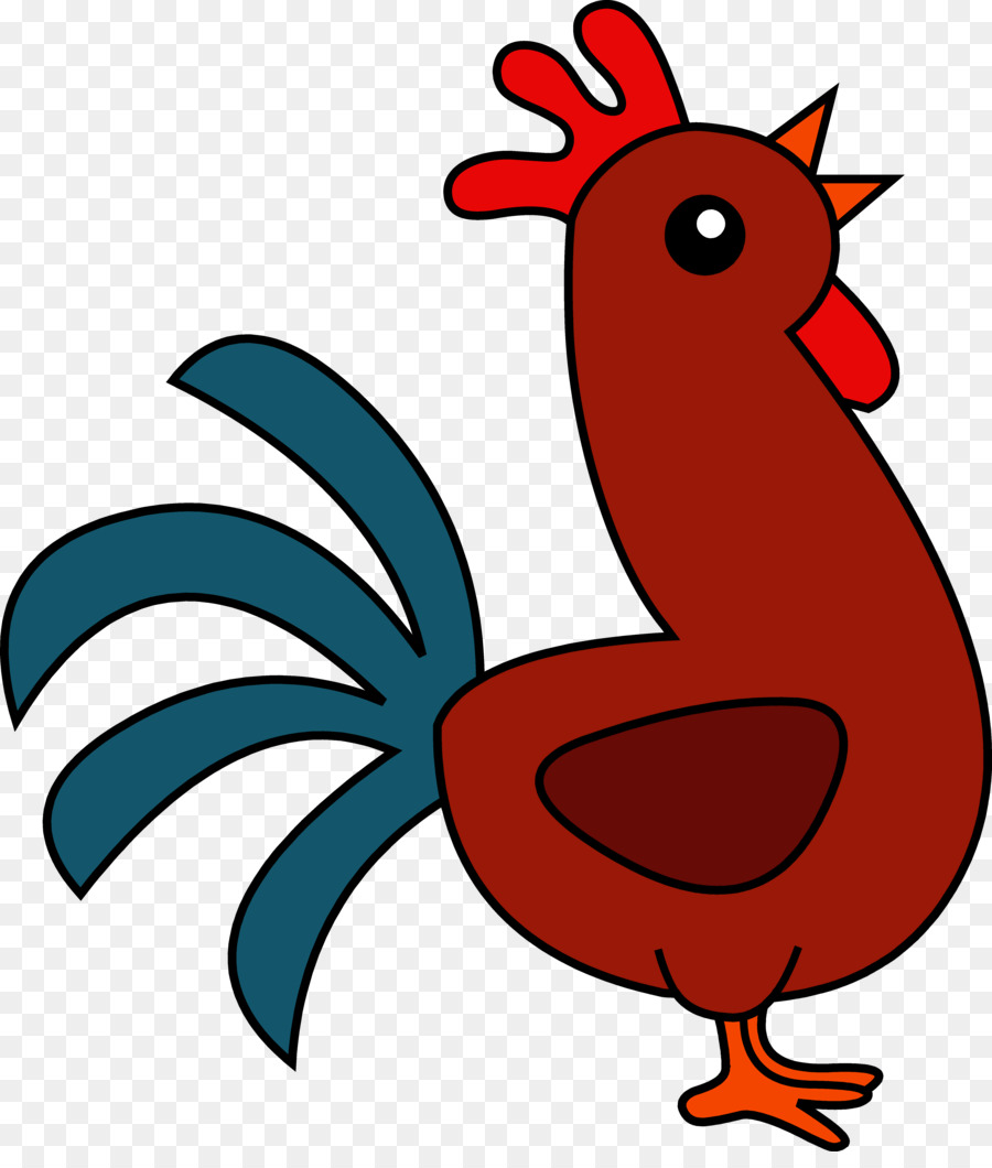 Coq De Dessin Animé，Oiseau PNG