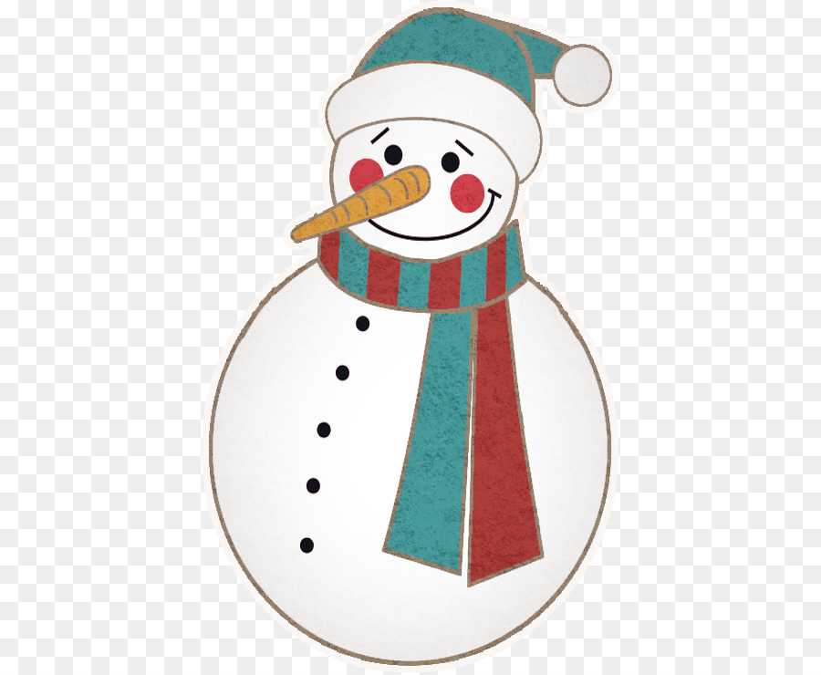 Bonhomme De Neige，Foulard PNG