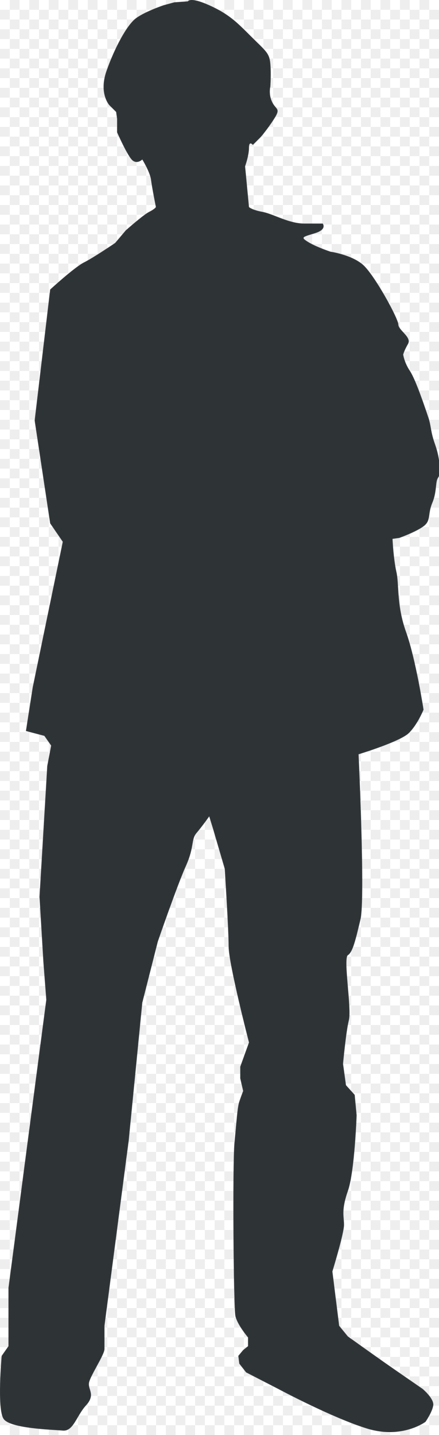 Silhouette De Personne，Humain PNG