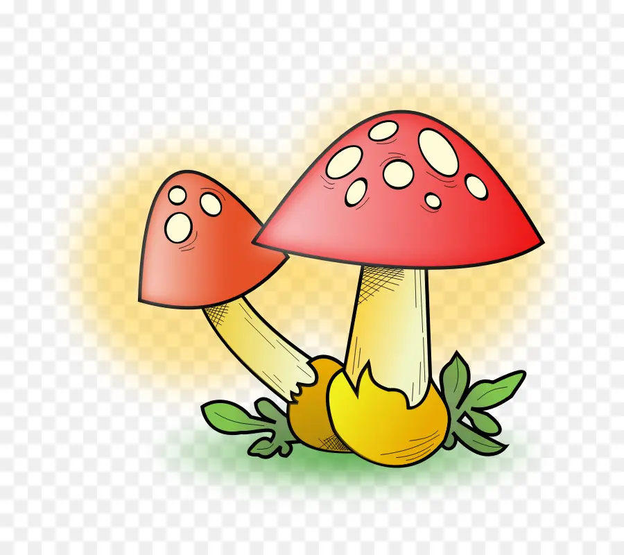 Champignons Rouges，Taches PNG