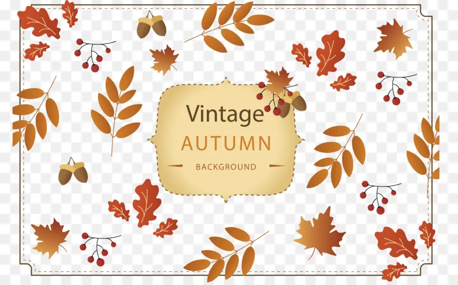 Feuilles D'automne，Ancien PNG