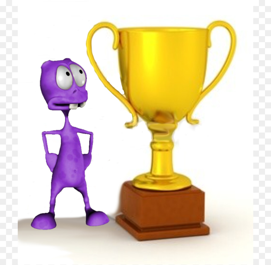 Trophée，Caractère Violet PNG