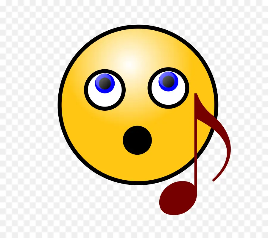 Chanter Des Emoji，Affronter PNG