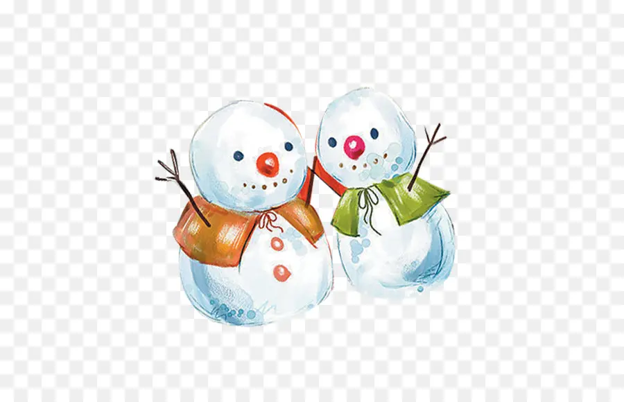 Bonhommes De Neige，Hiver PNG