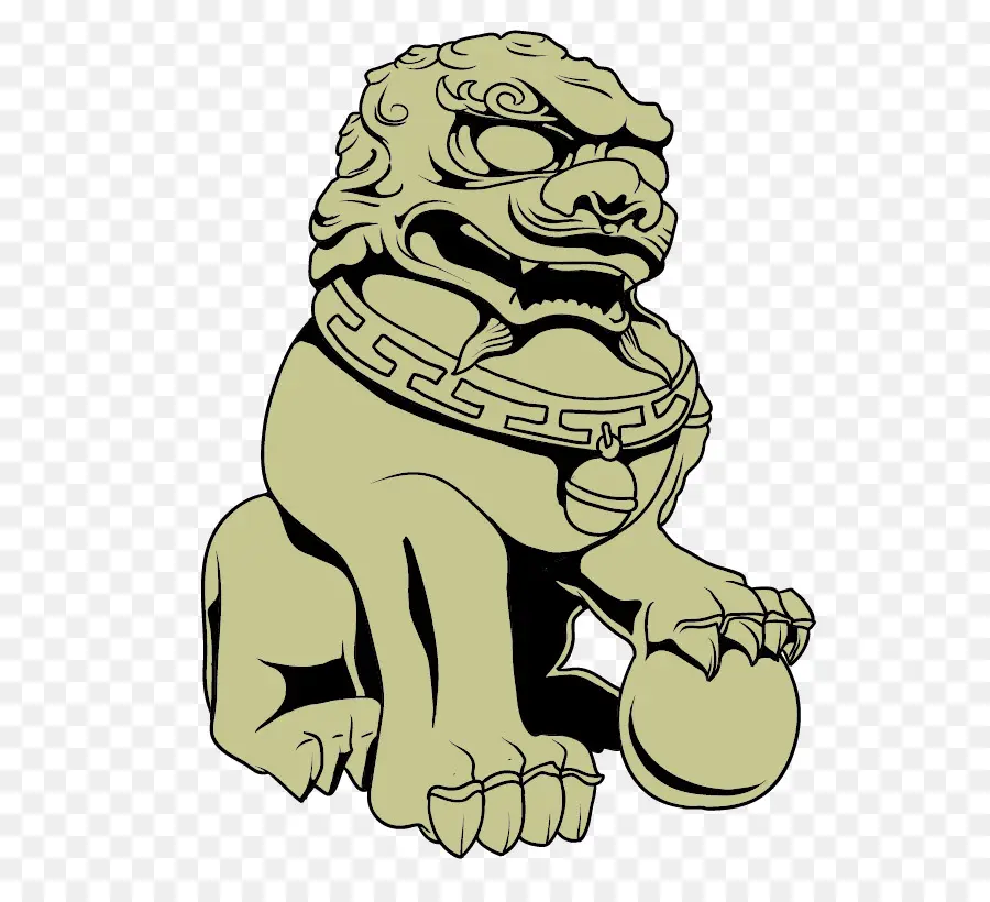 Lion，Lions Gardiens Chinois PNG