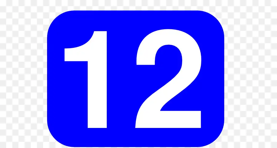 Numéro 12，Chiffre PNG