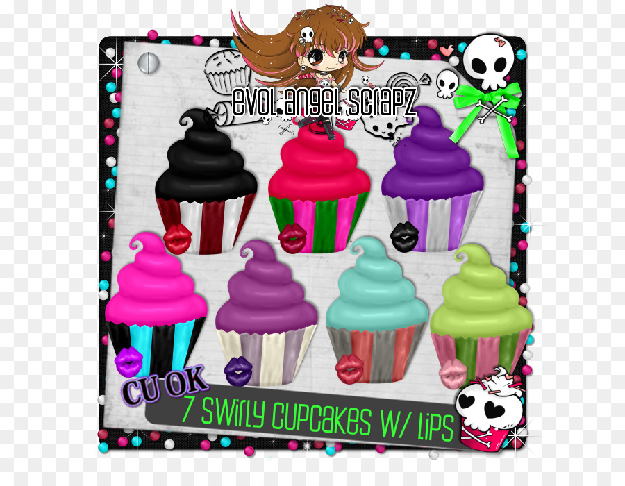 Cupcake，Sucre PNG