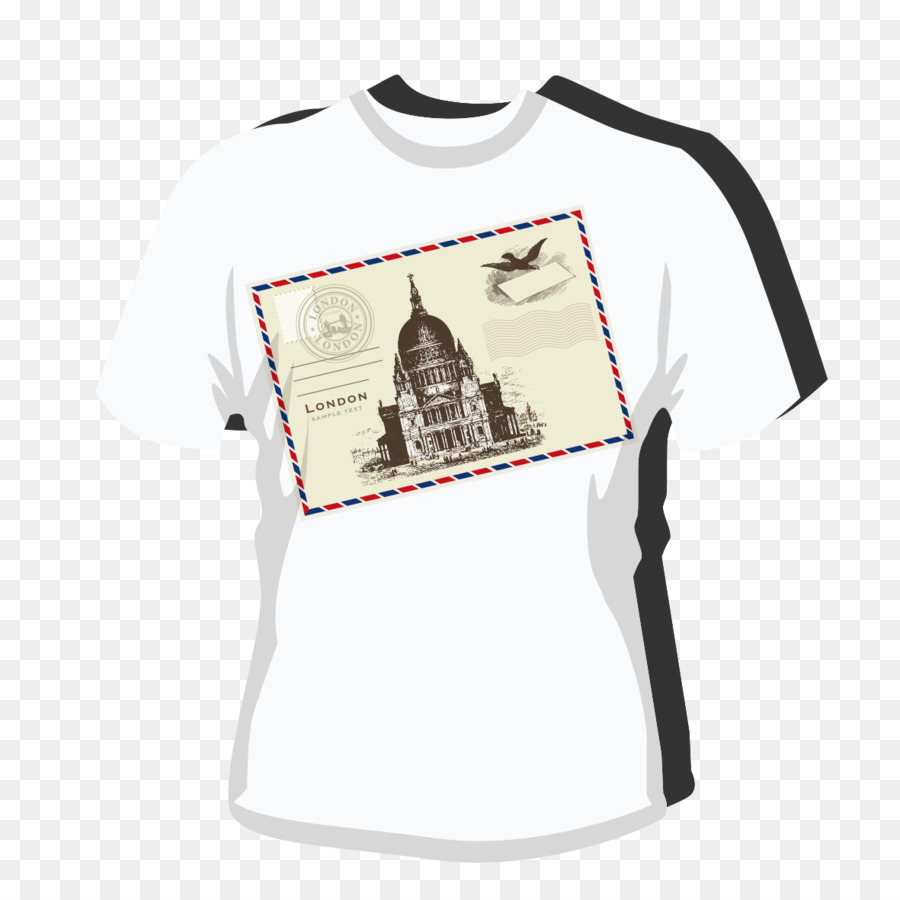 T Shirt，Londres PNG