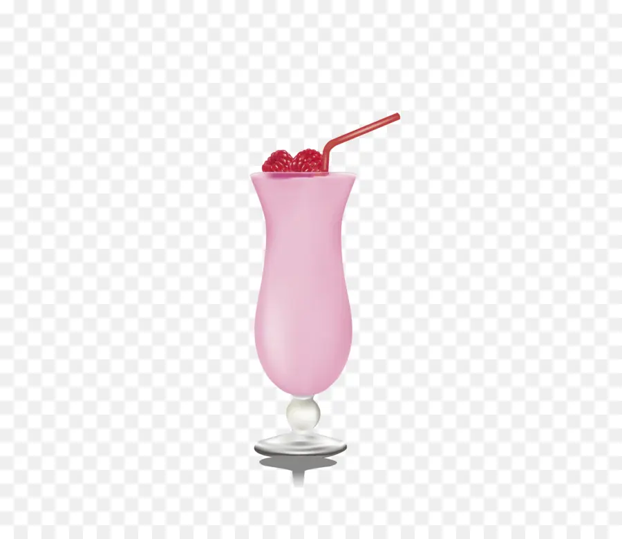 Boisson Rose，Paille PNG