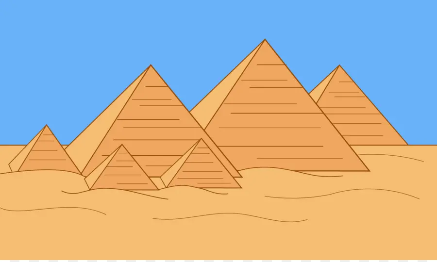 Grand Sphinx De Gizeh，Grande Pyramide De Gizeh PNG