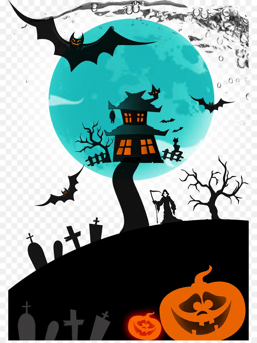 Halloween，Affiche PNG