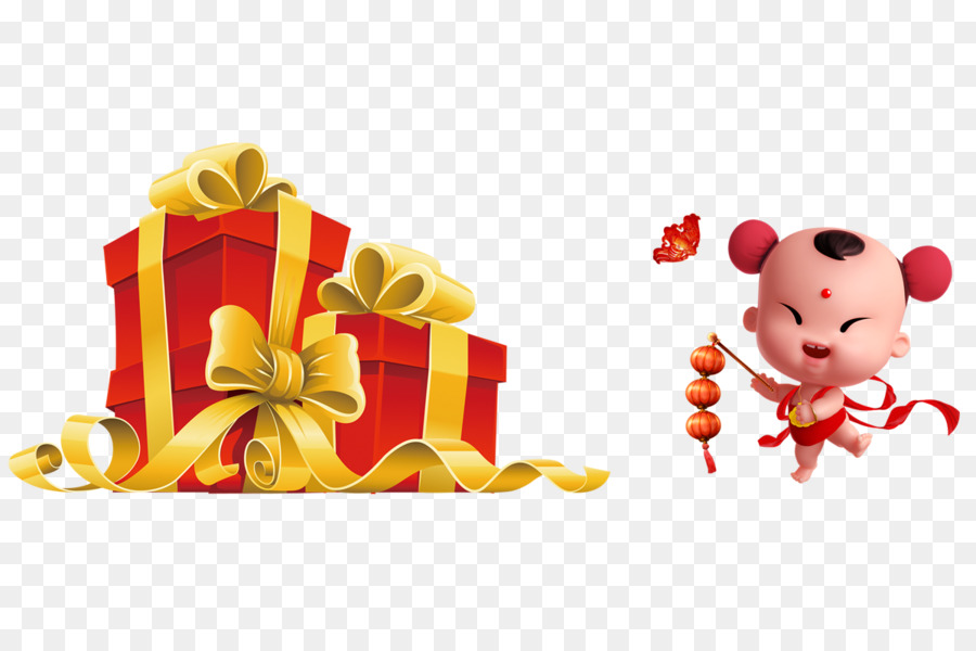 Coffrets Cadeaux，Rouge PNG