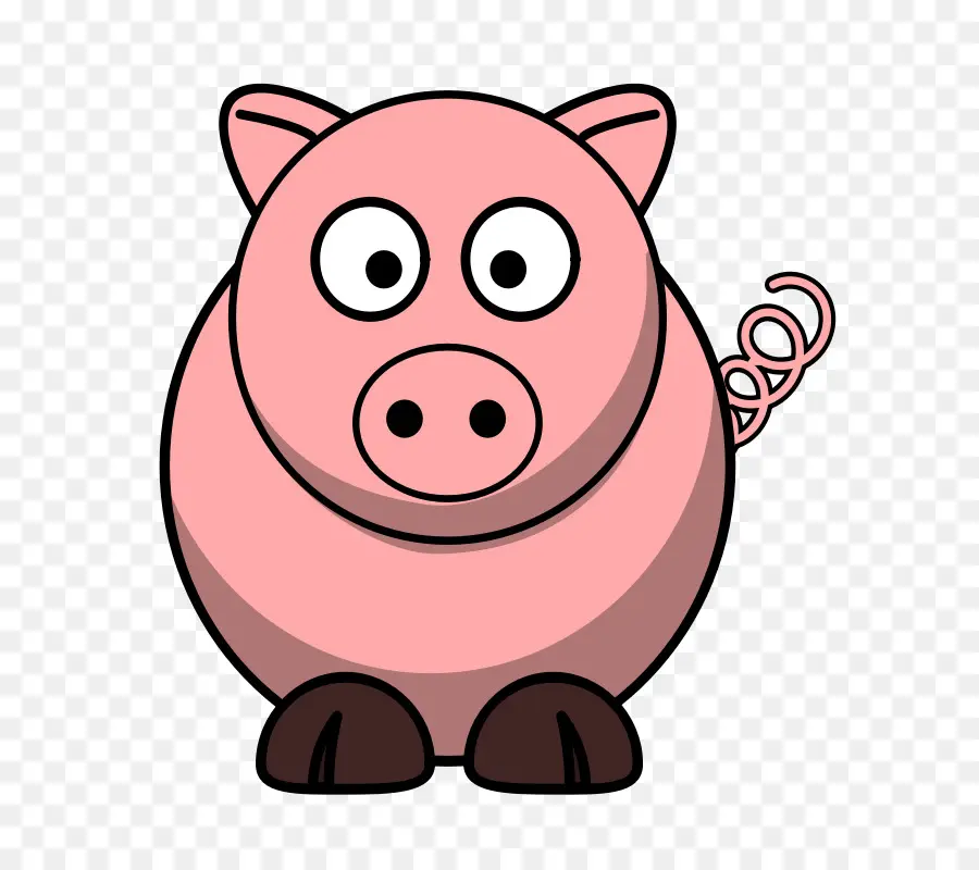 Cochon Rose，Mignon PNG