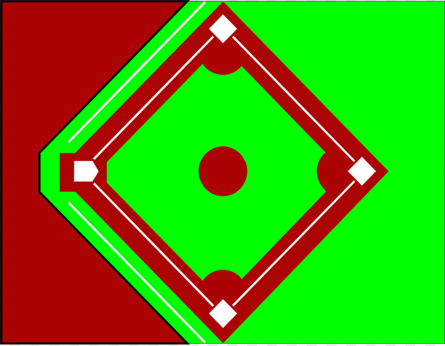 Terrain De Baseball，Baseball PNG