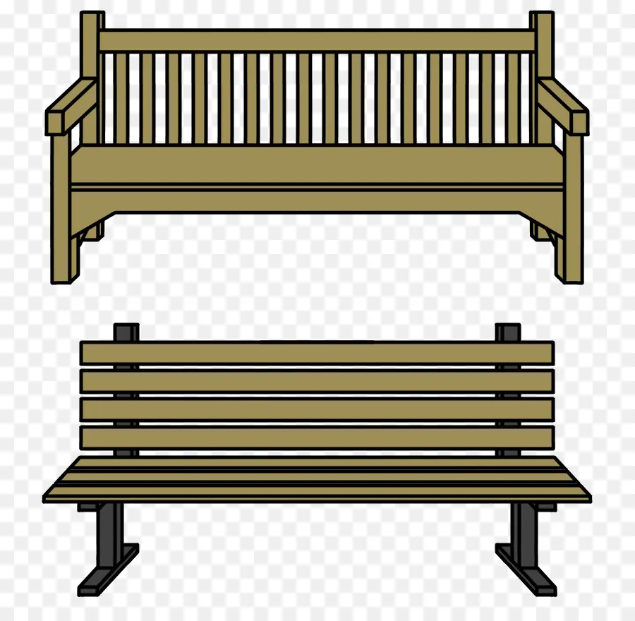 Banc，Dessin Animé PNG