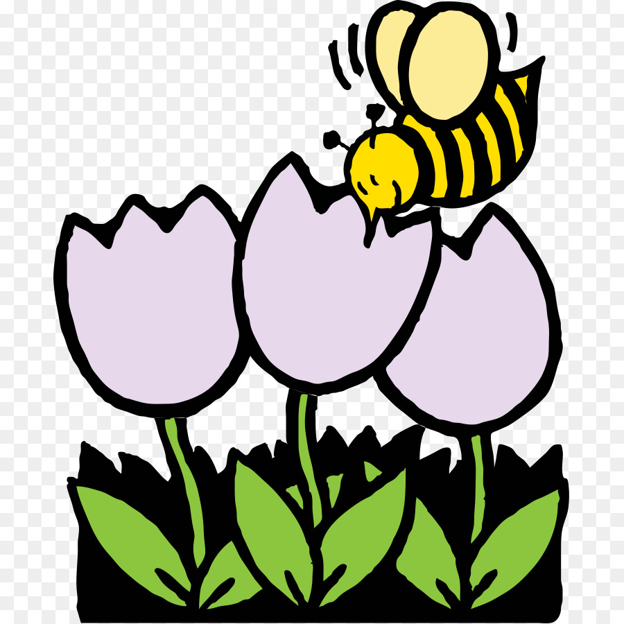 Abeille Et Fleurs，Abeille PNG