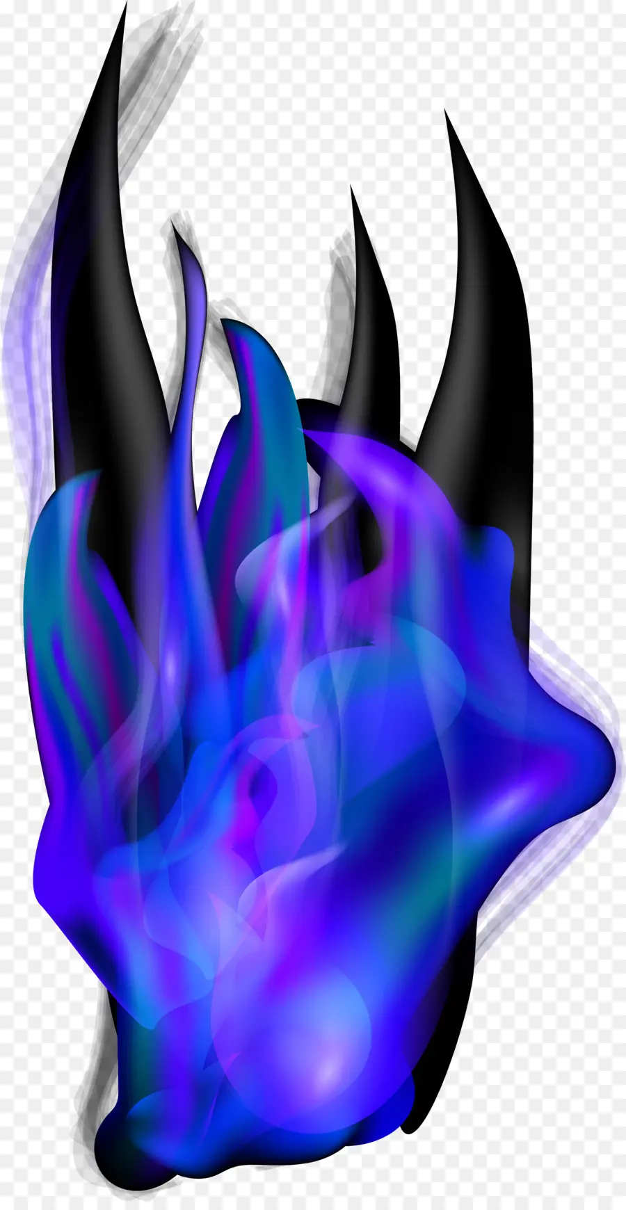 Flammes Bleues，Bleu PNG