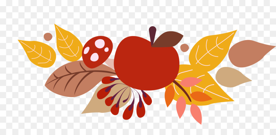 Pomme Et Feuilles，Pomme PNG