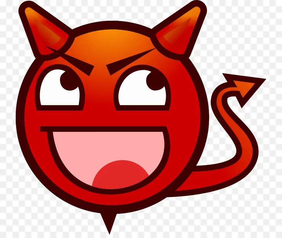 Diable Emoji，Affronter PNG