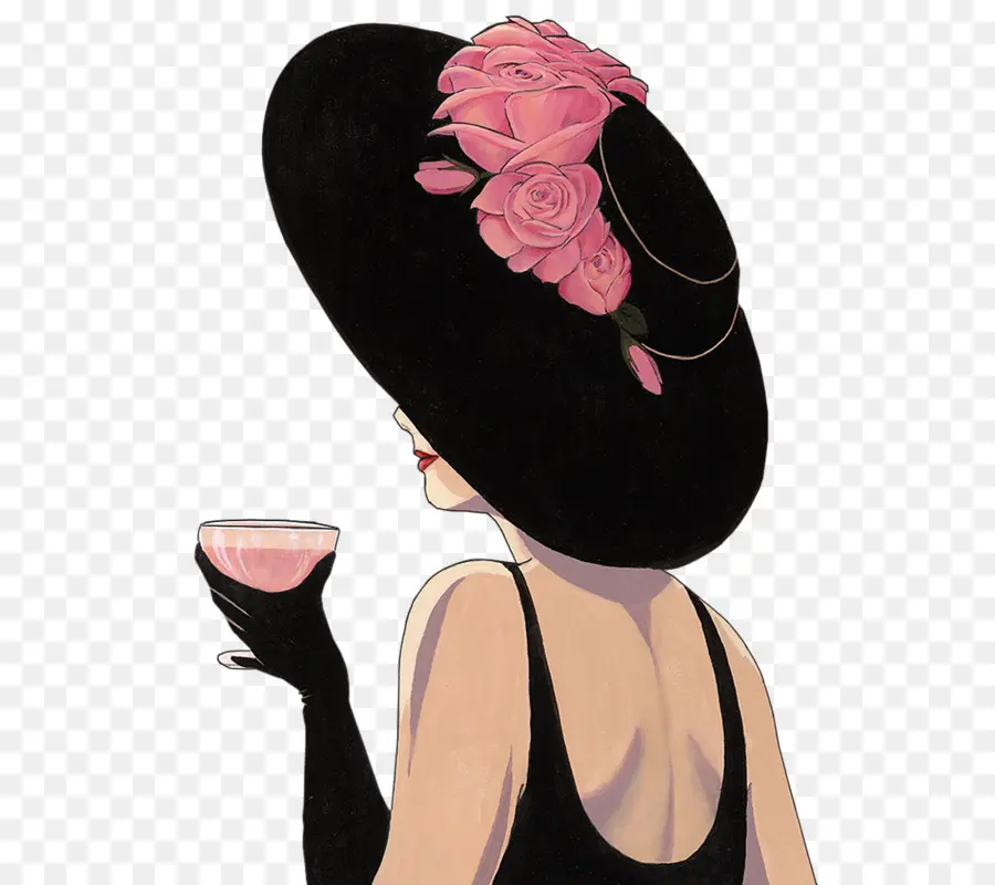 Femme Au Chapeau，Chapeau PNG