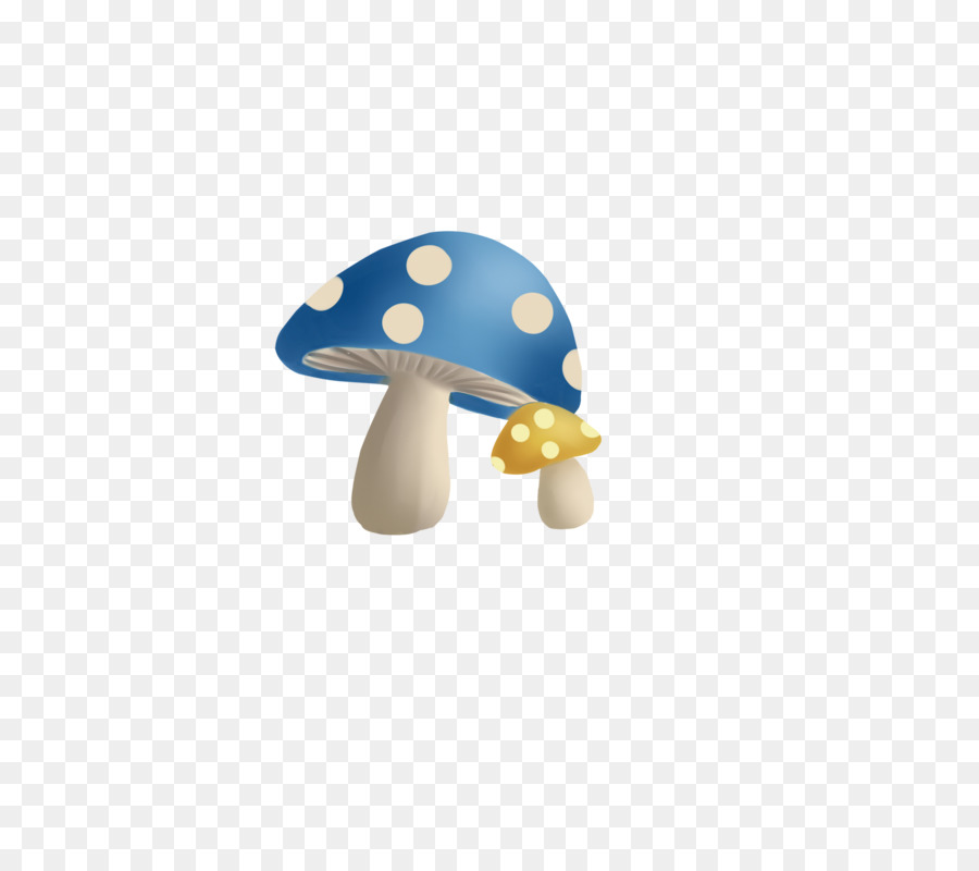 Champignon，Bleu PNG