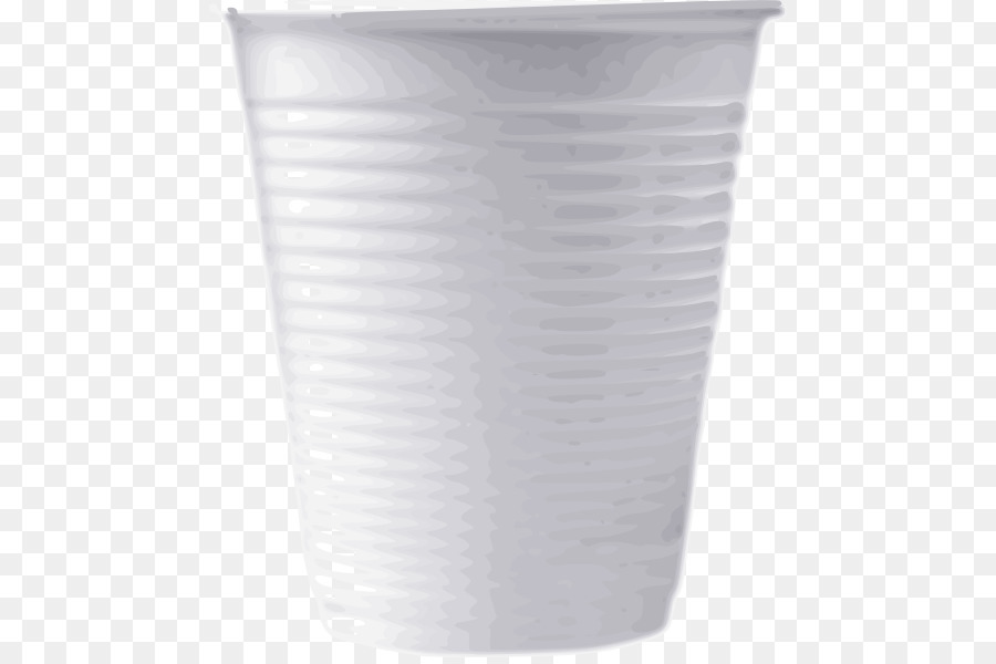 Gobelet En Plastique Blanc，Jetable PNG