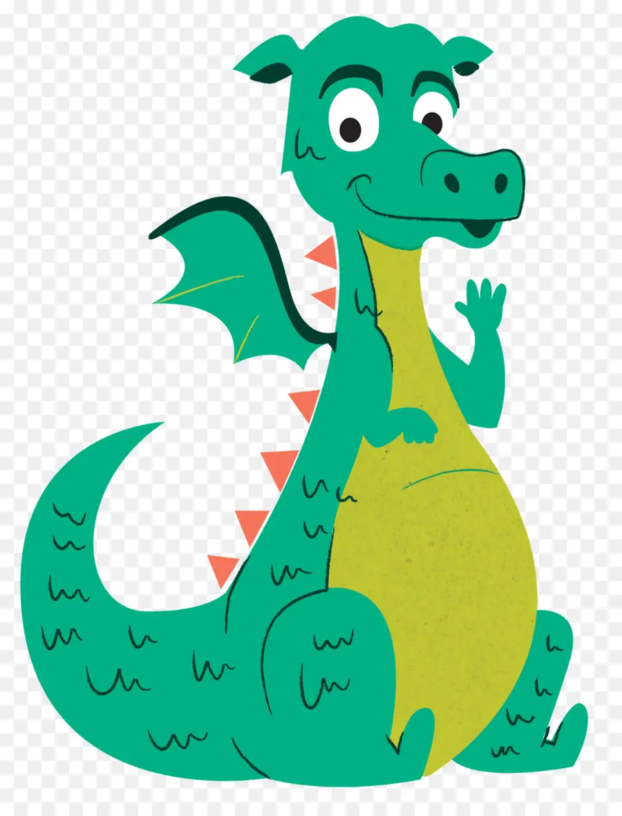 Dragon Bleu，Dessin Animé PNG