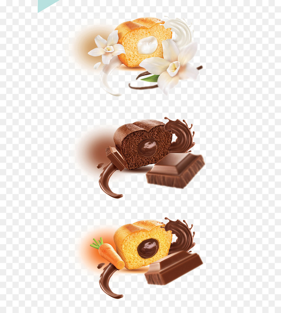 Gâteaux Assortis，Chocolat PNG