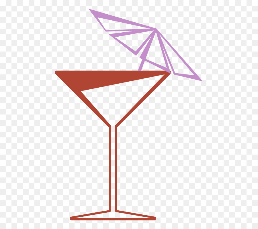 Verre à Cocktail，Parapluie PNG