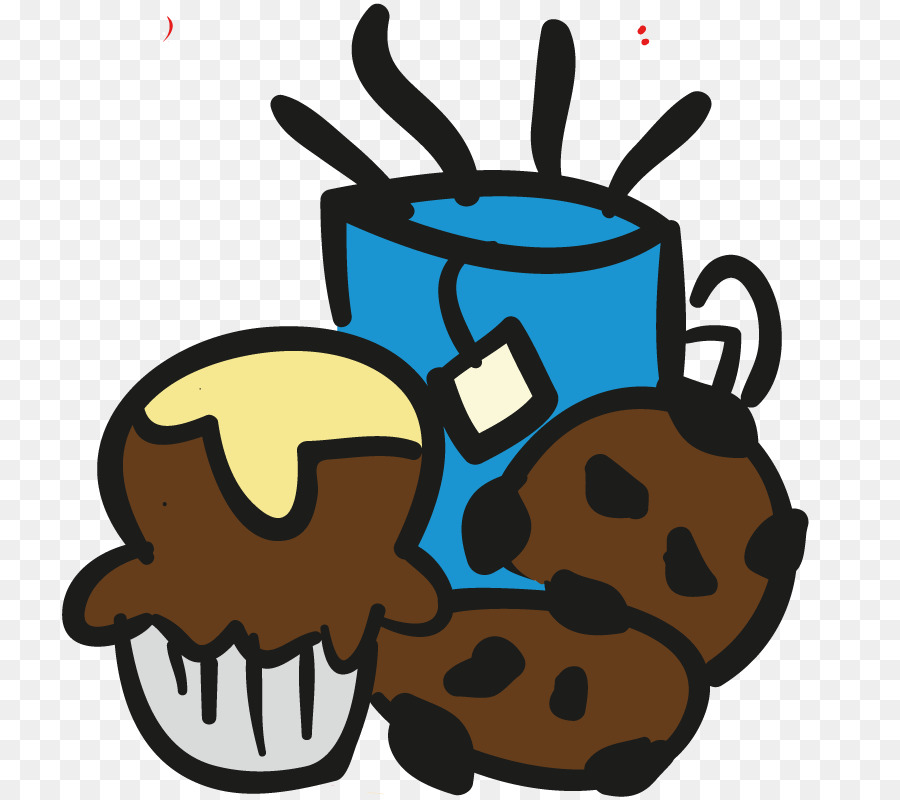 Thé，Muffin PNG