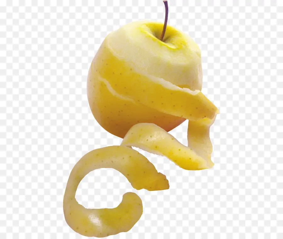 Pomme Jaune Pelée，Peler PNG