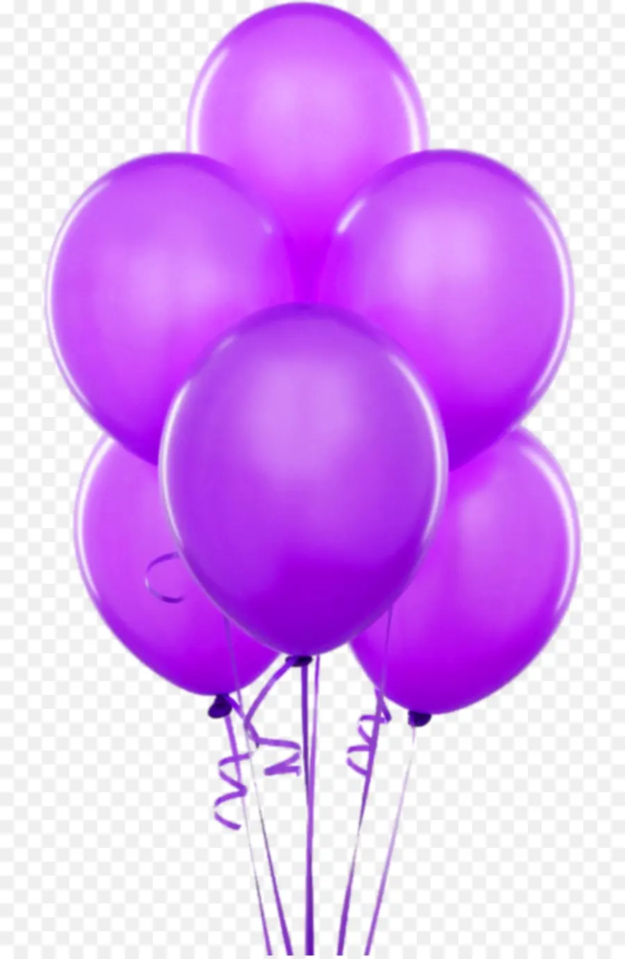 Ballons Roses，Faire La Fête PNG