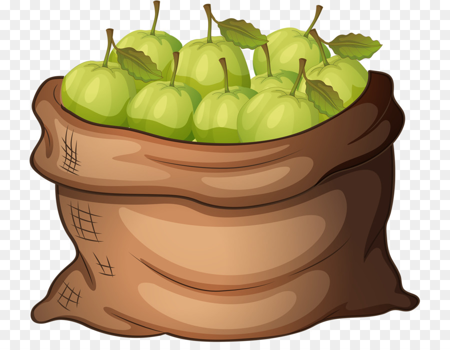 Sac De Pommes Vertes，Sac PNG