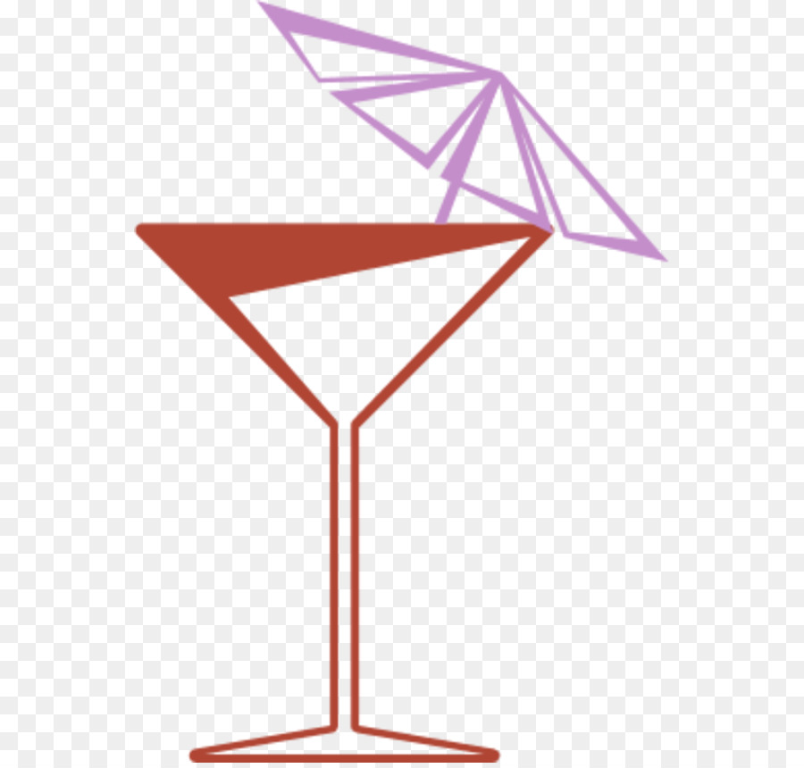 Verre à Cocktail，Parapluie PNG