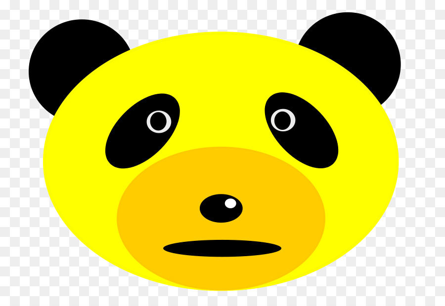 Panda Jaune，Ours PNG