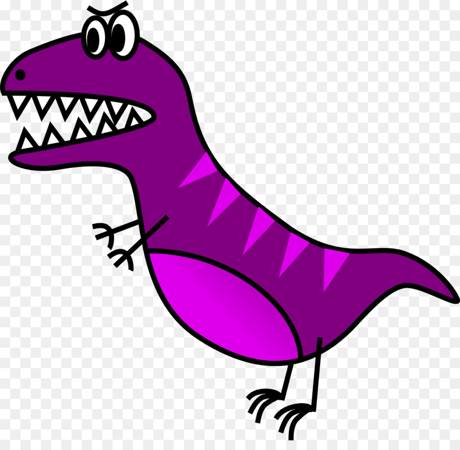 Dinosaure Jaune，Dessin Animé PNG