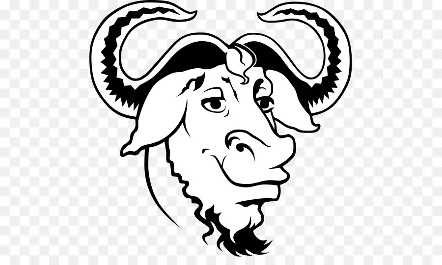 Logo Gnu，Logiciel PNG