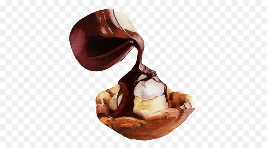 Sauce Au Chocolat，Dessert PNG