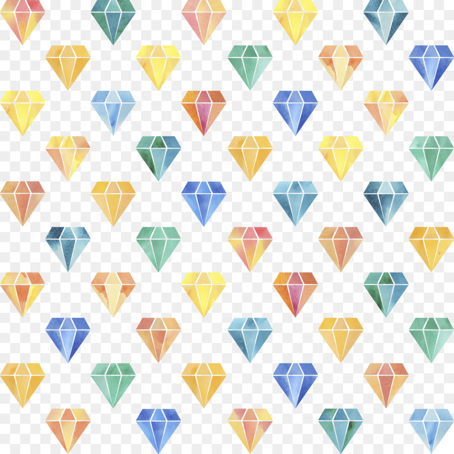 Diamants Colorés，Gemmes PNG