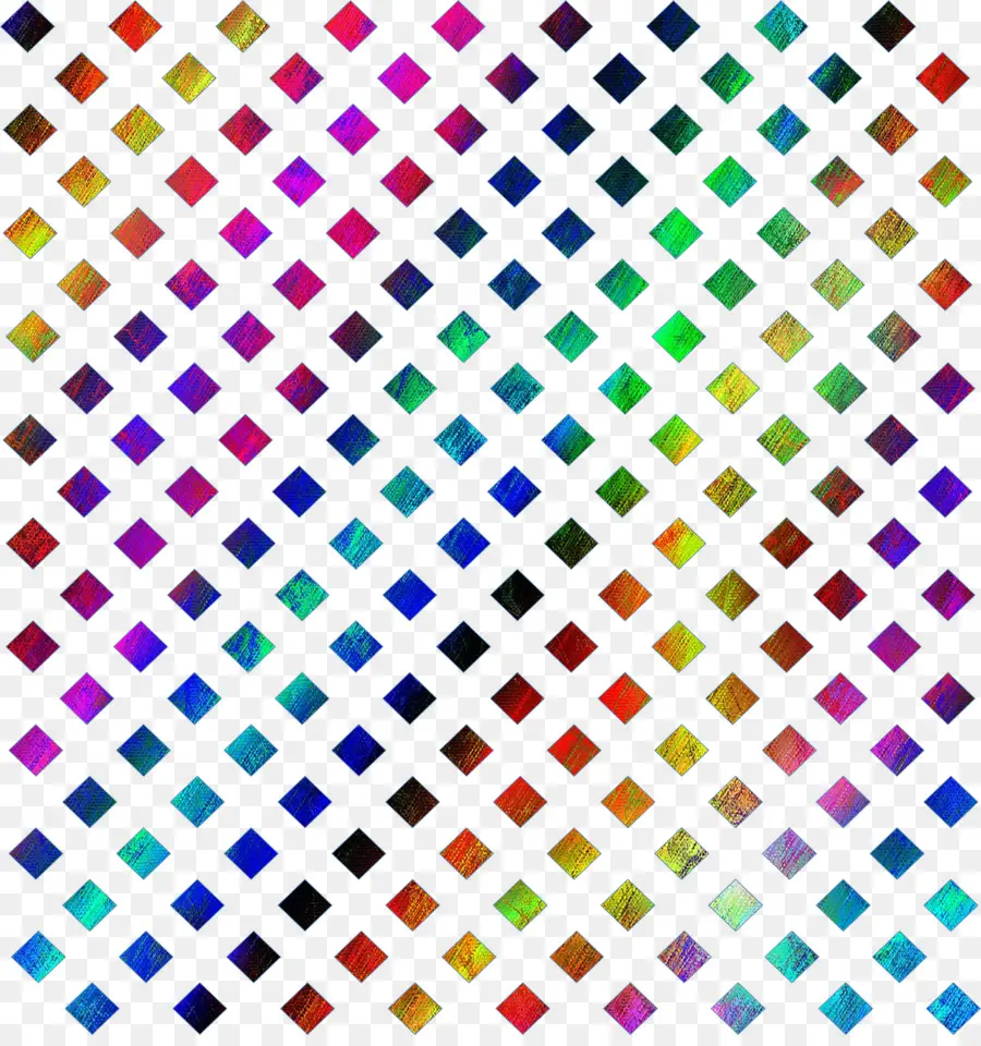 Diamants Colorés，Géométrique PNG