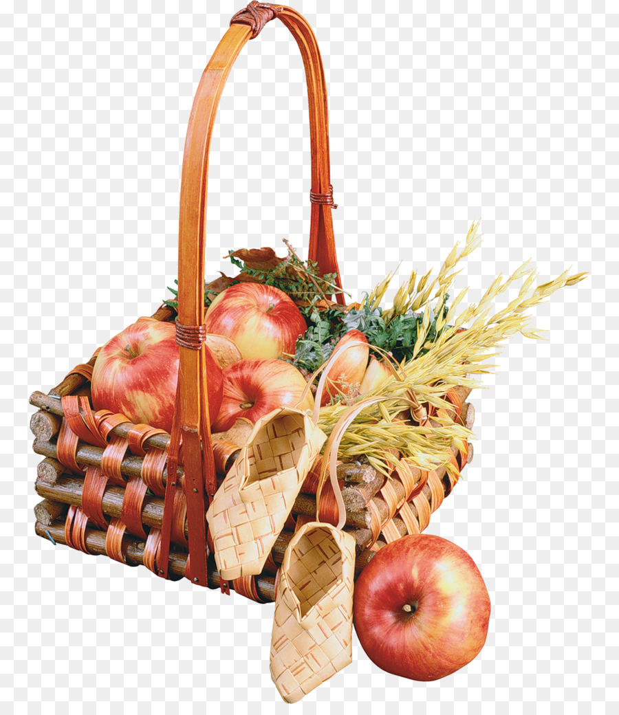 Panier De Pommes，Panier PNG