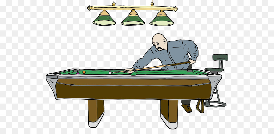 Homme Jouant Au Billard，Billard PNG