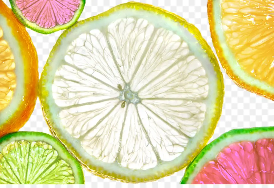 Tranches D'agrumes，Citron PNG