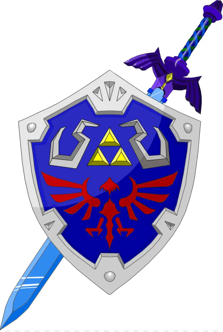 Épée Et Bouclier，Triforce PNG