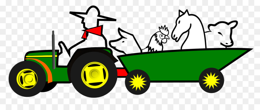 Tracteur Agricole，Animaux PNG