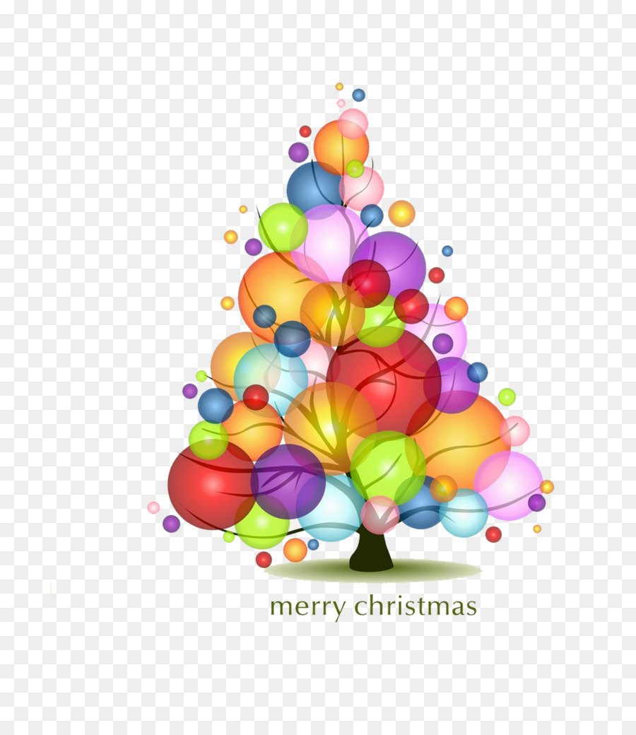 Arbre De Noël Coloré，Arbre PNG