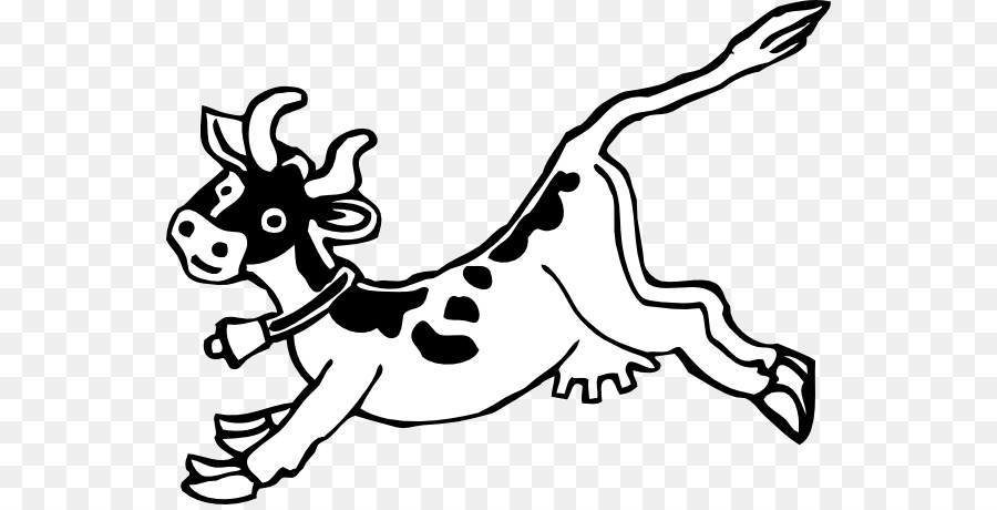 Vache，Noir Et Blanc PNG