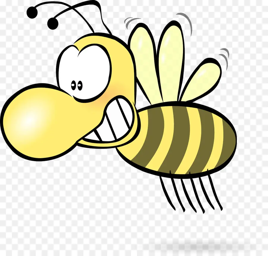 Abeille De Dessin Animé，Insecte PNG