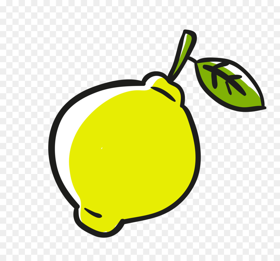 Poire Jaune，Feuille PNG